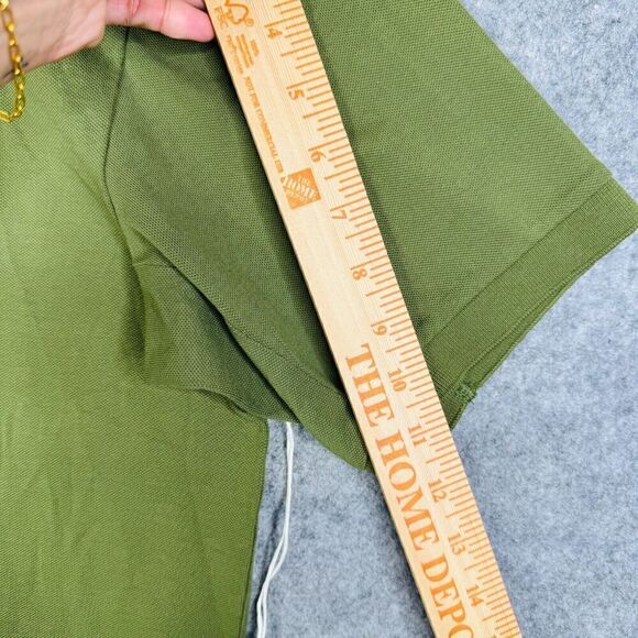 Radmor Polo Shirt Mens XL Green Pima Stretch Preppy Country Club - Picture 6 of 10